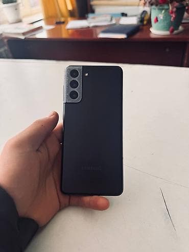 samsung a42: Samsung Galaxy S21, Б/у, 128 ГБ, цвет - Черный, 2 SIM — 1