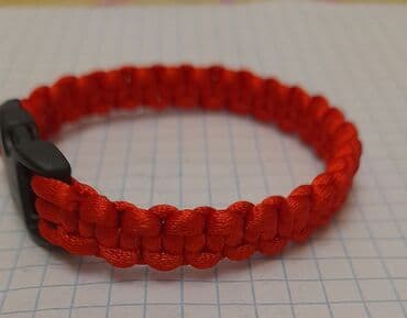 браслеты из кожи: Браслет, Текстиль, Унисекс, Новый — 6