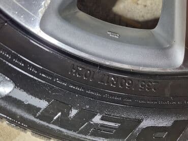 шины кемин: Дөңгөлөктөр монтажда 235 / 60 / R 17, All-season, Колдонулган, 1 даана, Жеңил унаалар, Куйма, тешиктери - 5 — 5