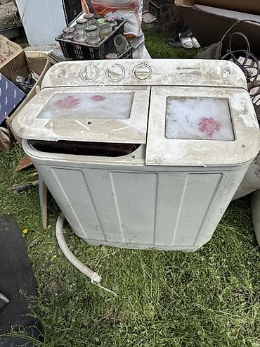 daf tandem: Стиральная машина активаторного типа с центрифугой (двухбаковая) - — 1