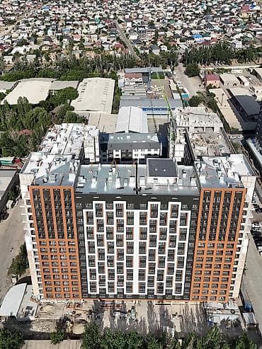 Квартиры: 1 комната, 44 м², Тунгуч мкр Элитка, 15 этаж, ПСО (под самоотделку) — 7