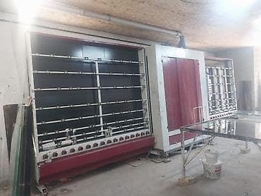 химия и технология: Вертикальная моечная машина для стекла (линия мойки и сушки) - — 1