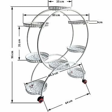 мольберт бу: Полка, этажерка для цветов, Железо, Платная доставка — 2
