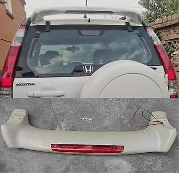 evolution mk249: Honda crv 02-07 спойлер крышка багажника. Новый . Цвет белый и черный — 4