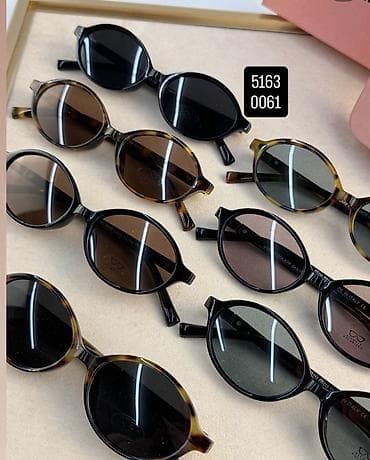 made: Солнцезащитные очки овальной формы - Классическая овальная оправа с — 1