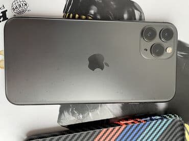iphone 11 pro: IPhone 11 Pro, Б/у, 256 ГБ, Space Gray, Защитное стекло, Чехол, 78 % — 4