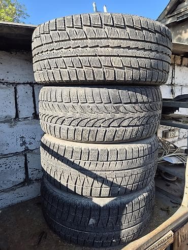 балон зимние: Колеса в сборе 215 / 50 / R 17, Зима, Б/у, Комплект, Литые, отверстий - 5 — 3