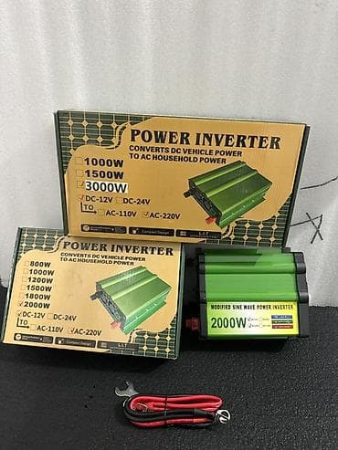 Сырткы декор: Инвертор напряжения для автомобиля (DC→AC), модифицированная — 2