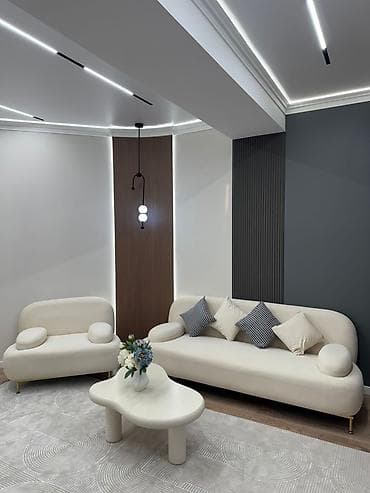 жк эверест бишкек: 2 бөлмө, 60 м², Элитка, 7 кабат, Дизайнердик ремонт — 4