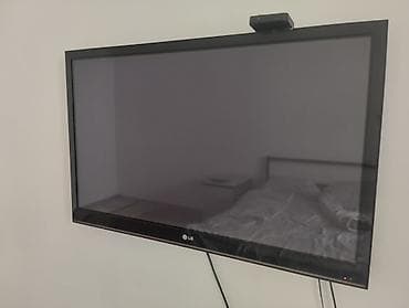 ТВ и видео: LG телевизор, разм 99*61 см снаружи, 53 см экран, 43-50 дюймов, б/у — 1