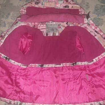 куртка зимний: Детская зимняя куртка для девочки - Теплая, стеганая, с капюшоном - — 2