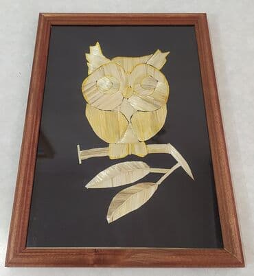 снегурочка а4 цена: Картины из соломы А4 - 450 с. Картина Осень( листья) - 350 с — 4