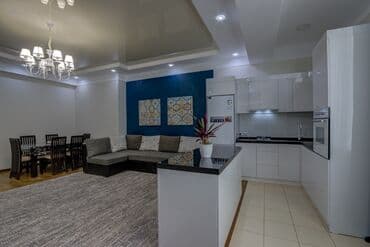 3 комнатная квартира бишкек цена: 3 комнаты, Душевая кабина, Постельное белье, Кондиционер — 2