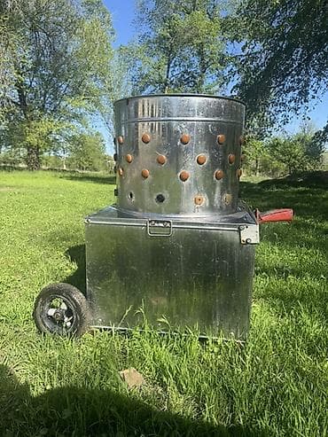 Электрическая перощипальная машина для птицы (барабанного типа) - — 8