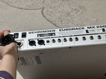 буфер и усилители: EUROKACK MX 2004A Ultra-low noise design 20- channel mic/line mixer — 2