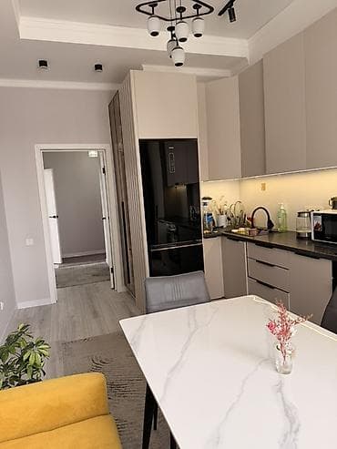 Квартиры: 2 комнаты, 69 м², Кок-Жар мкр Элитка, 4 этаж, Дизайнерский ремонт — 1