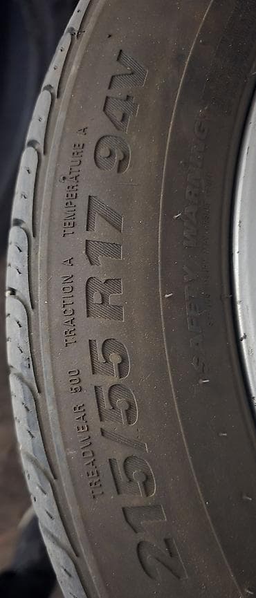 lada 2105: Летние автомобильные шины 215/55 R17 94V - Размер: 215/55 R17 - — 1