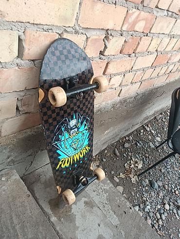 детские самокаты: Скейтборд Footwork Skateboards — полноразмерный комплект. - Дека — 3