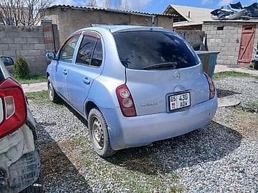 аваринй авто: Nissan March: 2003 г., Автомат, Бензин, Хэтчбэк — 2