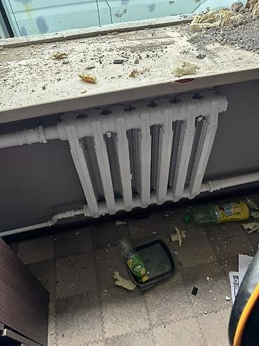 паровой отопление: Чугунные секционные радиаторы отопления с подключением - Тип — 6