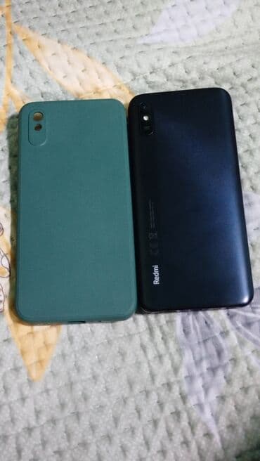 redmi 6: Redmi, Redmi 9A, Б/у, 32 ГБ, цвет - Черный, 2 SIM — 2