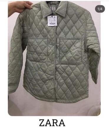 национальный пиджак: Куртка деми zara!!! Размер европейский 9 — 1