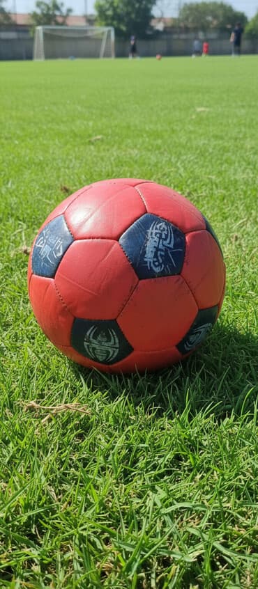 часы фирменные: Футбольный мяч - Классическая панельная конструкция. - Основной цвет — 1