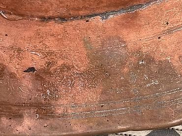 Садовая мебель: Старинный медный таз Описание Продаю старинный медный таз — 2