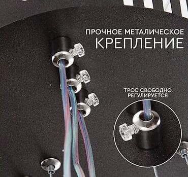 потолочные лампы: Подвесной светильник LED в современном дизайне - Конструкция: три — 9