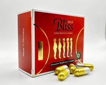 Капсулы Bliss Gold для похудения подходят как для мужчин, так и для