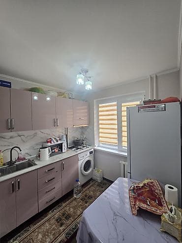 район кудай берген: 2 бөлмө, 46 м², 104-серия, 4 кабат, Евроремонт — 8