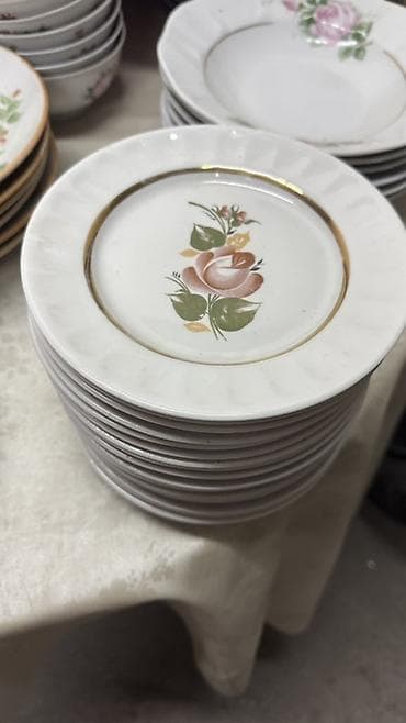 посуды наборы: Набор столовой посуды (фарфор/керамика), классические столовые и — 8