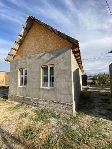 сдаю дом долгосрочно без хозяина: Үй, 60 кв. м, 3 бөлмө, Менчик ээси, ПСО (өз алдынча бүтүрүү) — 2