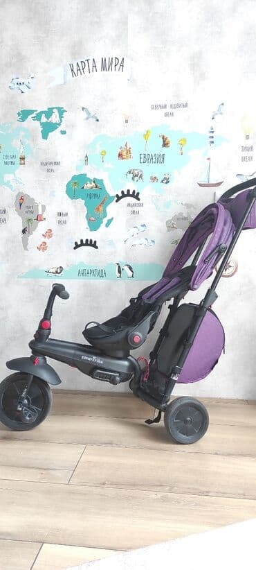 универсальные трехколесные коляски: Коляска, Б/у — 6