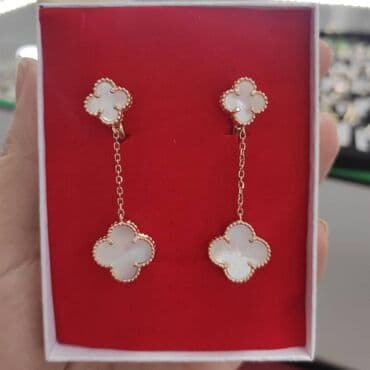 свадебные платья от производителя: Серебряные серьги, Проба 925, Женские, Новый — 2