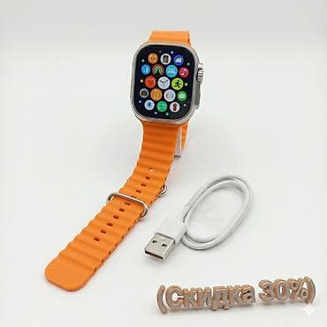 чамадан сумка: Смарт-часы Smart Watch с ярким оранжевым ремешком. Особенности и — 5