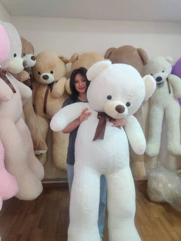 Большие плюшевые медведи - Мягкие игрушки-мишки увеличенного размера