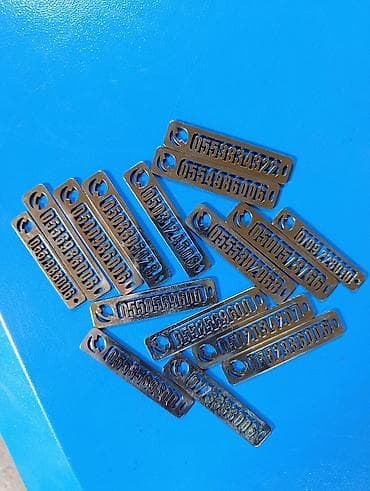 рюкзак мешок: Брелок-табличка с Вашим номером. Страховка утери ключей от авто или — 2