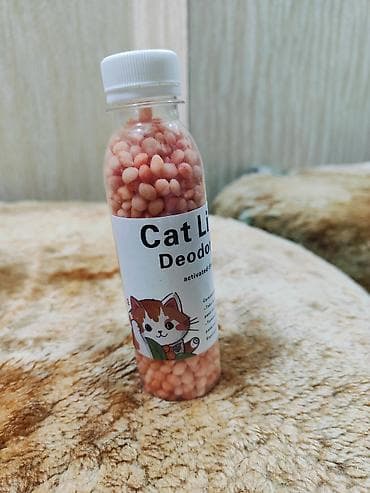 мал сатып алам: Комплект для кошки: лежанка-домик + когтеточка-игровая стойка + — 8