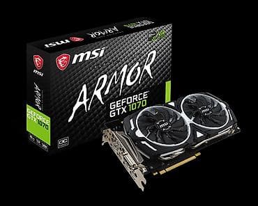 Видеокарта для ПК, Б/у, MSI, GeForce GTX, 8 ГБ