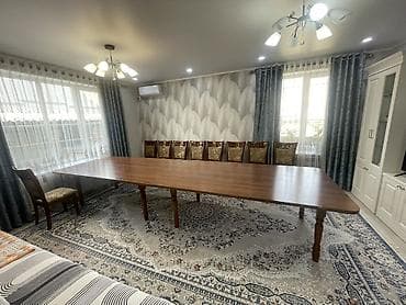 Офисная мебель: Стол и стул для зала, Б/у, Самовывоз, цвет - Коричневый — 2