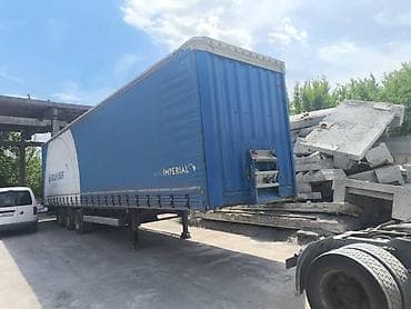 телега полуприцеп: Прицеп, Шторный — 6