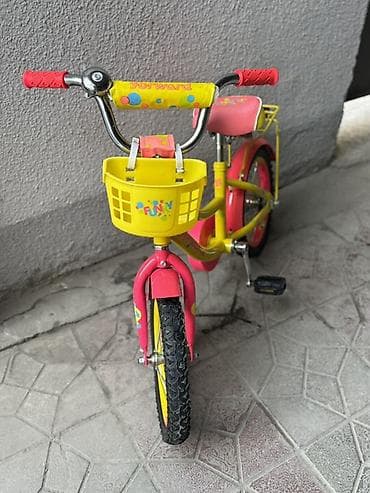 велики за 5000: Детский велосипед, 4-колесный, 4 - 6 лет, Для девочки, Б/у — 2