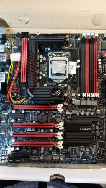ремонт компьютеров ош: Материнская плата, Б/у — 1