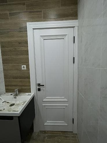 Пластиковые двери: Деревянная дверь на заказ, Межкомнатная, Для квартиры, Одностворчатая, Распашная, Бесплатный замер — 8