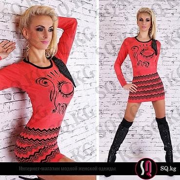 second hand: Повседневное платье, Осень-весна, Короткая модель, L, S, M — 9