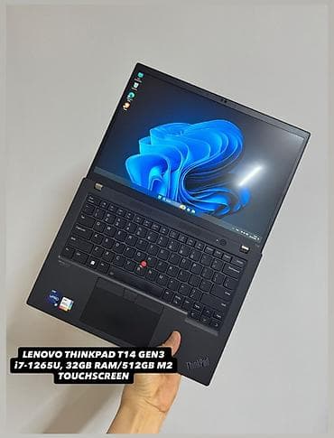 Ноутбуки и аксессуары: Lenovo ThinkPad T14 Gen 3 (i7-1265U/32GB) — это надежный — 1