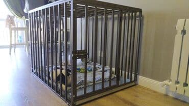 маленькая мантышница: Будка для собаки. Вальер для собак Мусорный бак. Перила. Тапчан — 25