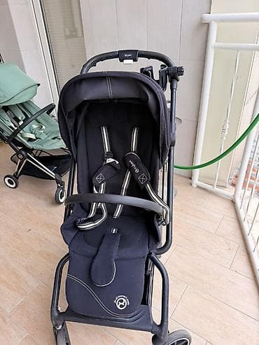 anex e type: Коляска, Cybex, цвет - Черный, Б/у — 2