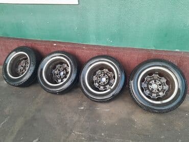 железные диски на мерс: Колеса в сборе 195 / 65 / R 15, Зима, Комплект, Легковые, Литые, отверстий - 5 — 2